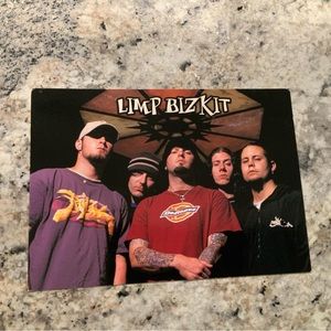Limp Bizkit Postcard Licensed 1999 Pyramid England